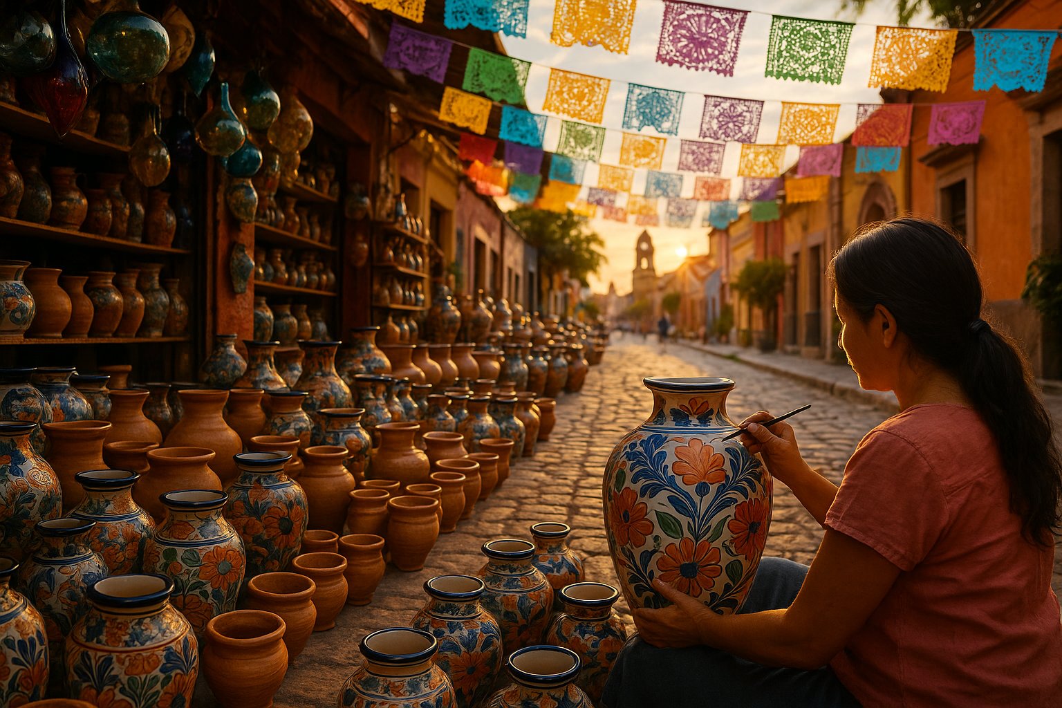 Tonalá — artisan pottery and glass